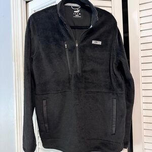 Puma Men's Black Zip-Up Sweater